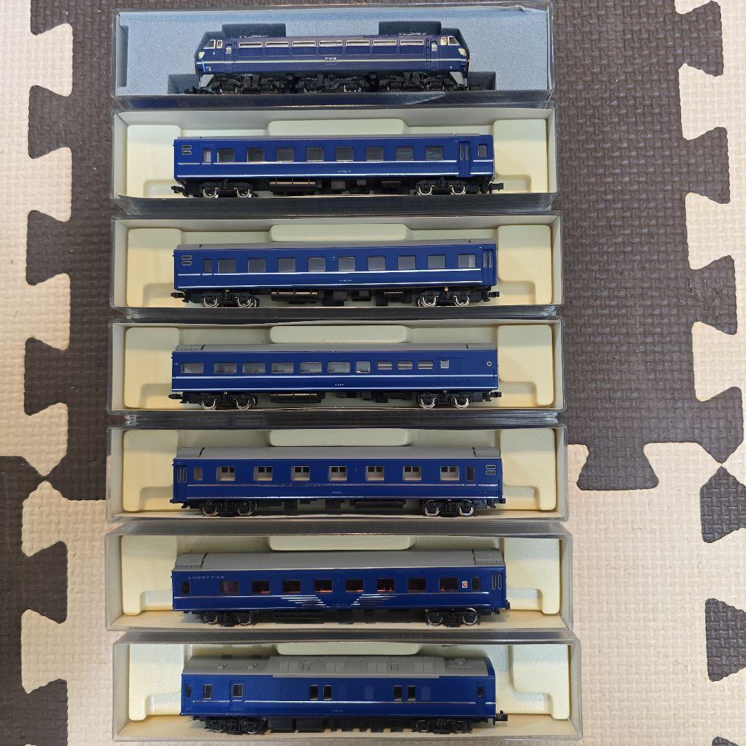 KATO Nゲージ EF66＋24系25形特急寝台客車 6両 ブルートレイン