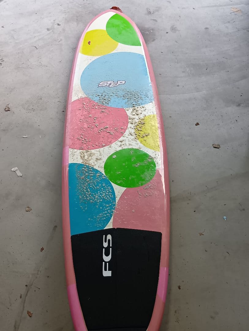 値下げ！SYP ファンボード ピンク カラフル7.6 送料込