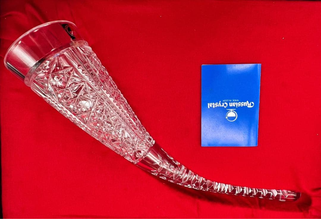 Russian Crystal Wine Glassワイングラス手作り