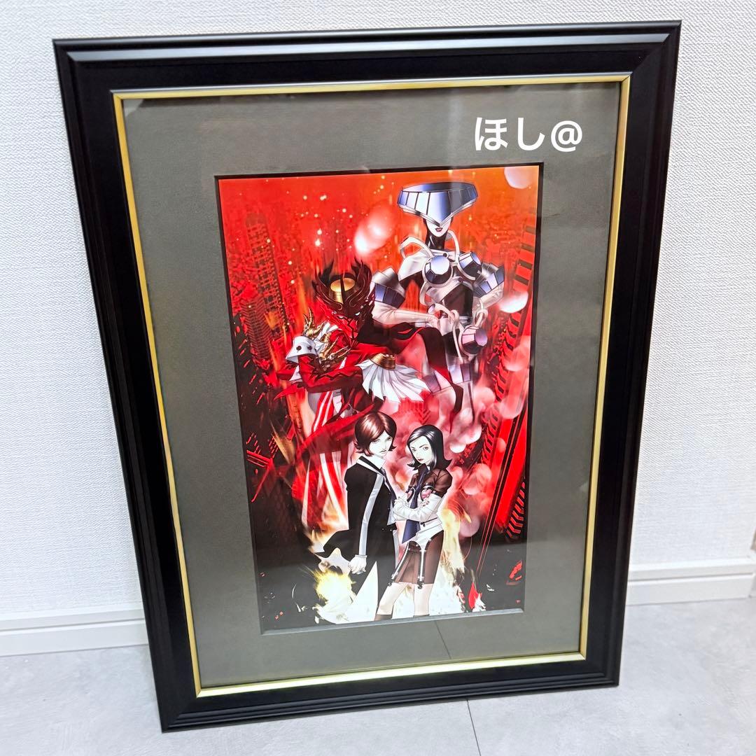 ペルソナ2罪 キャラファイングラフ 複製原画 周防達哉 天野舞耶