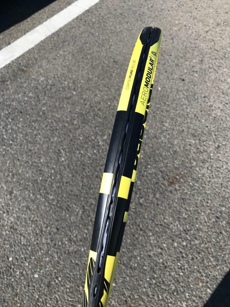 使用回数5回国内正規品Babolat ピュアアエロ アルカラス　ナダル使用モデル