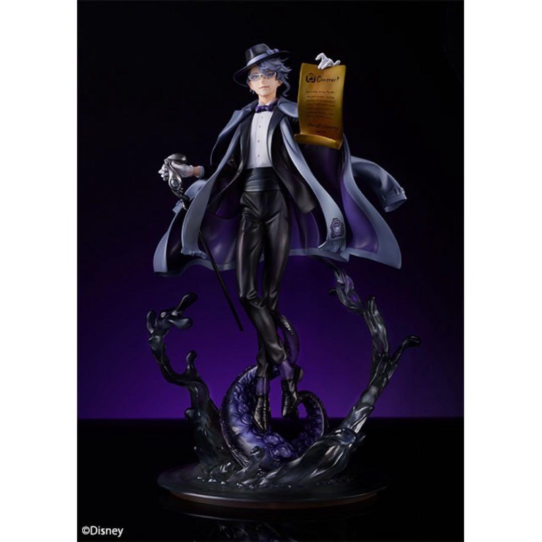 ュ*様 ツイステ アズール・アーシェングロット 1/8スケールフィギュア　缶バッ