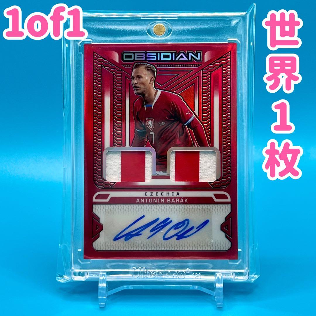 世界1枚！PANINI Barak アントニン バラーク 直筆サイン 1of1