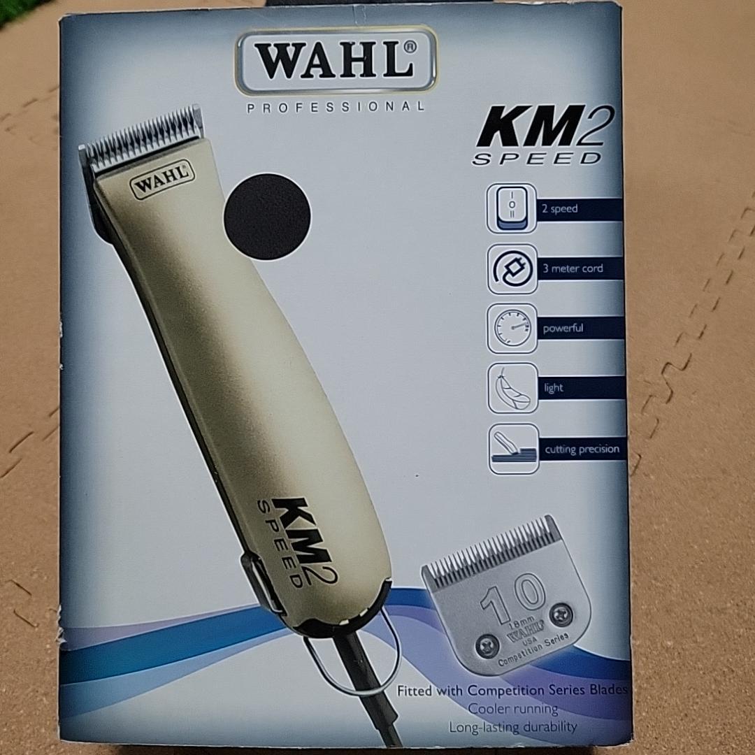 【未開封・未使用】ペット用バリカンWAHLプロフェッショナル(KM2SPEED)