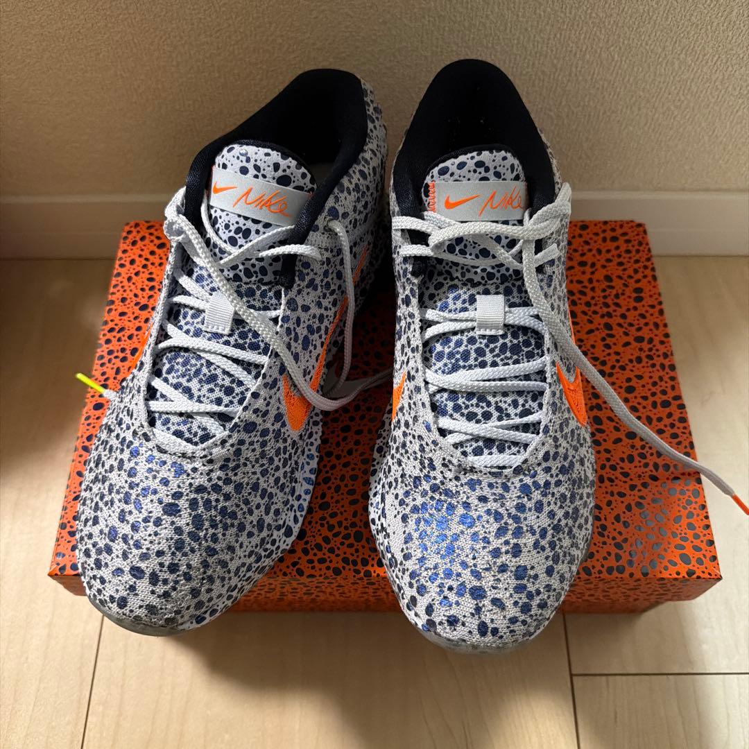 Nike GTHustle3バスケットボールシューズ ホワイト/オレンジ/ブルー