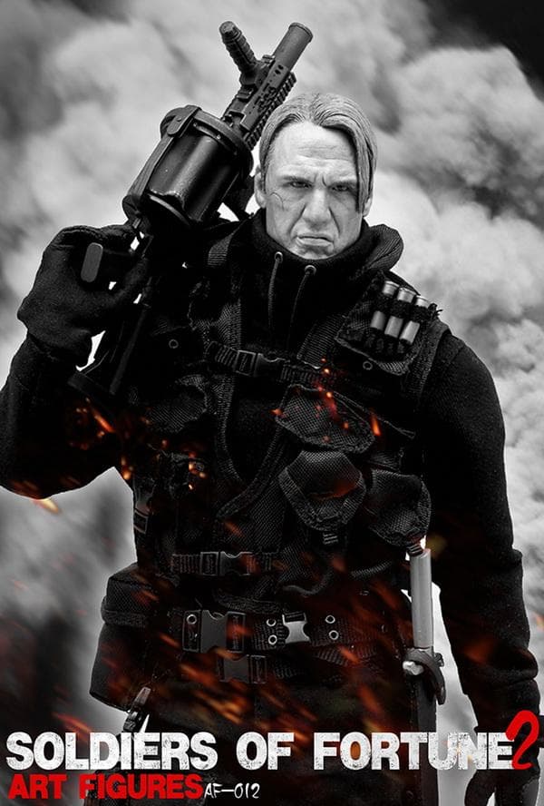 ミリタリー ART FIGURES SOLDIERS OF FORTUNE2 AF-012