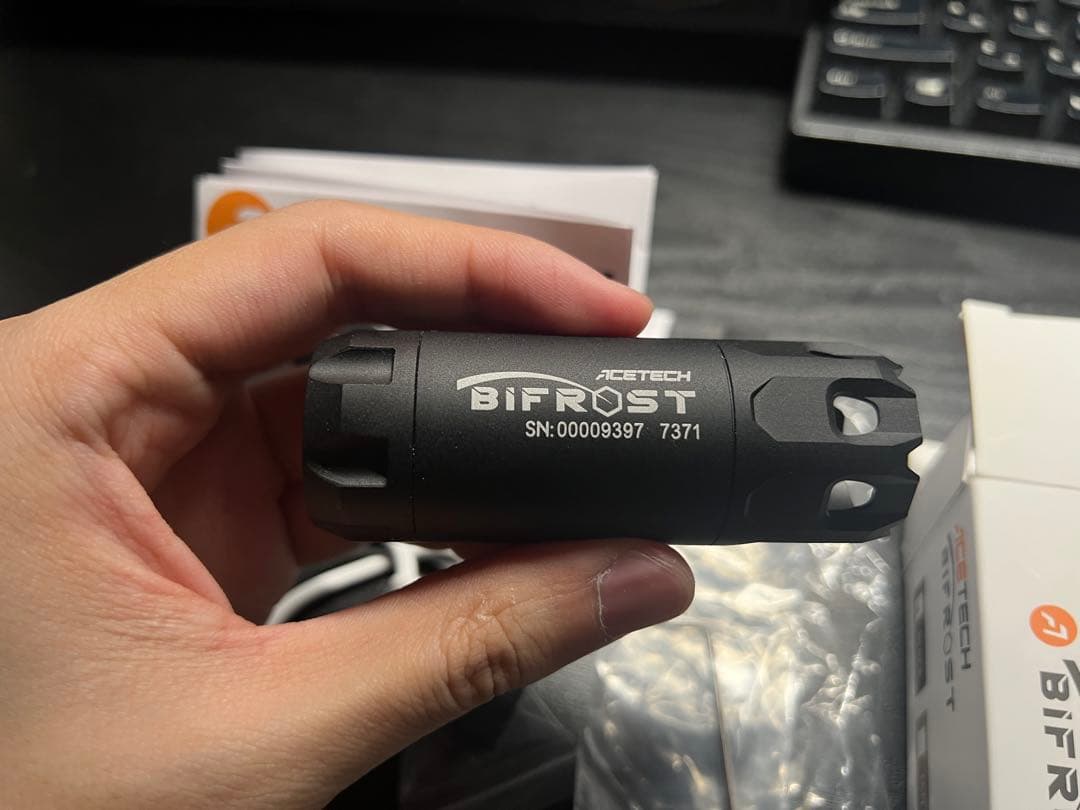 美品　ACETECH Bifrost ブラック - RGBトレーサー