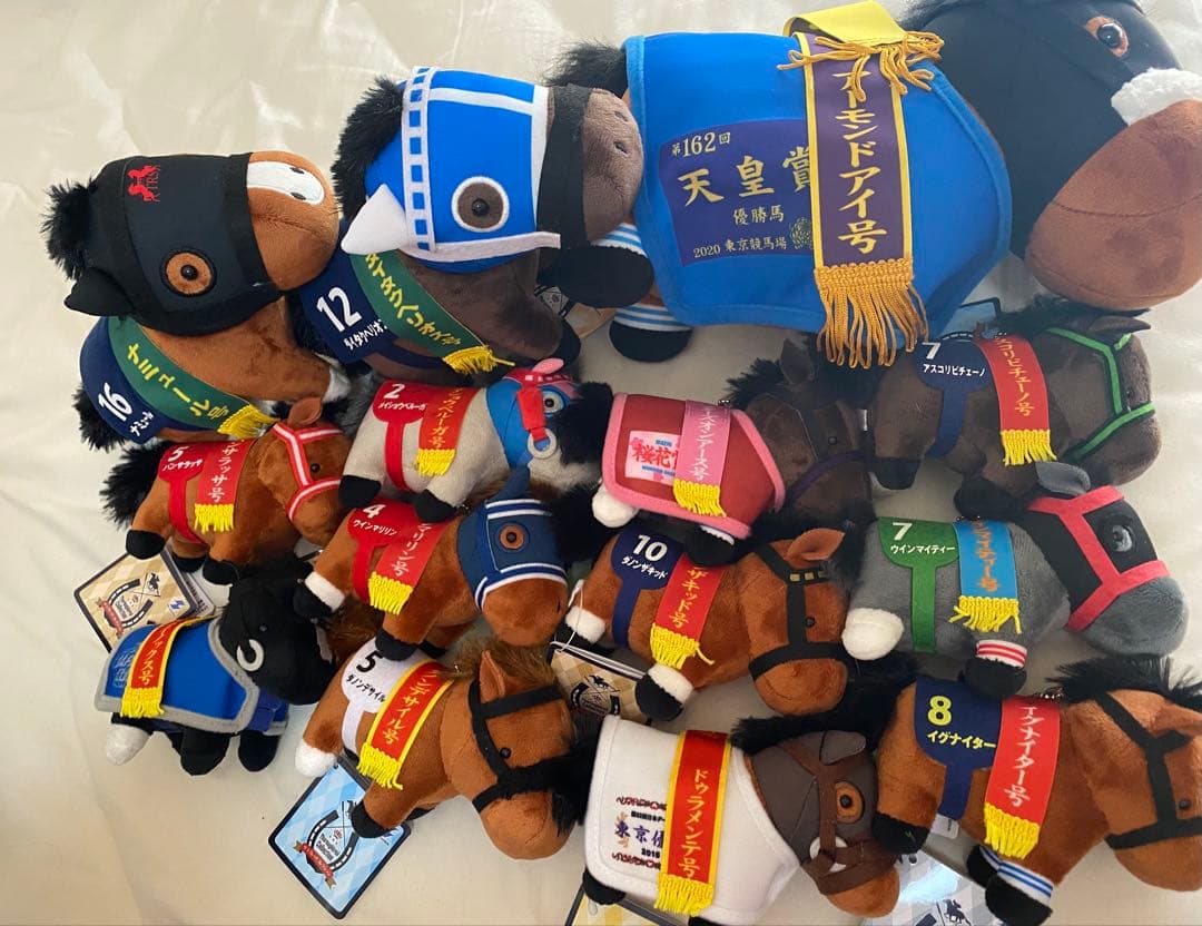 サラブレッドコレクション 競馬ぬいぐるみ まとめ売り