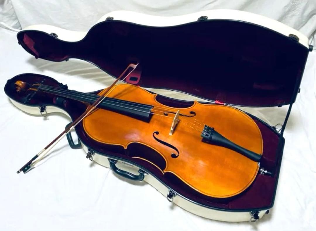 総額37万以上 YAMAHA VC7G チェロ 4/4 美品 専用ケース 弓付