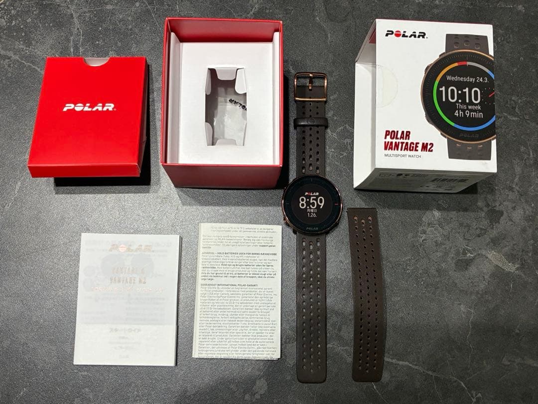 Polar Vantage M2 ポラール GPSウォッチ マラソン ランニング