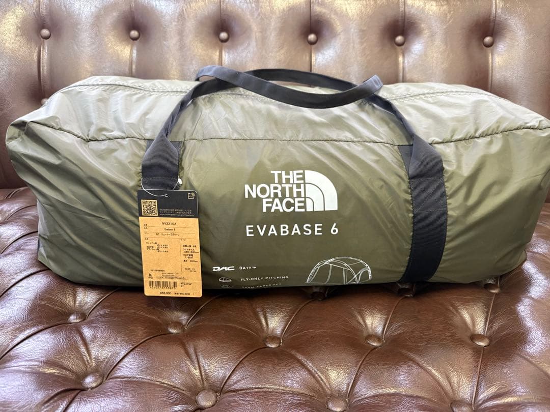 THE NORTH FACEエバベース6 ニュートープグリーン 新品未使用