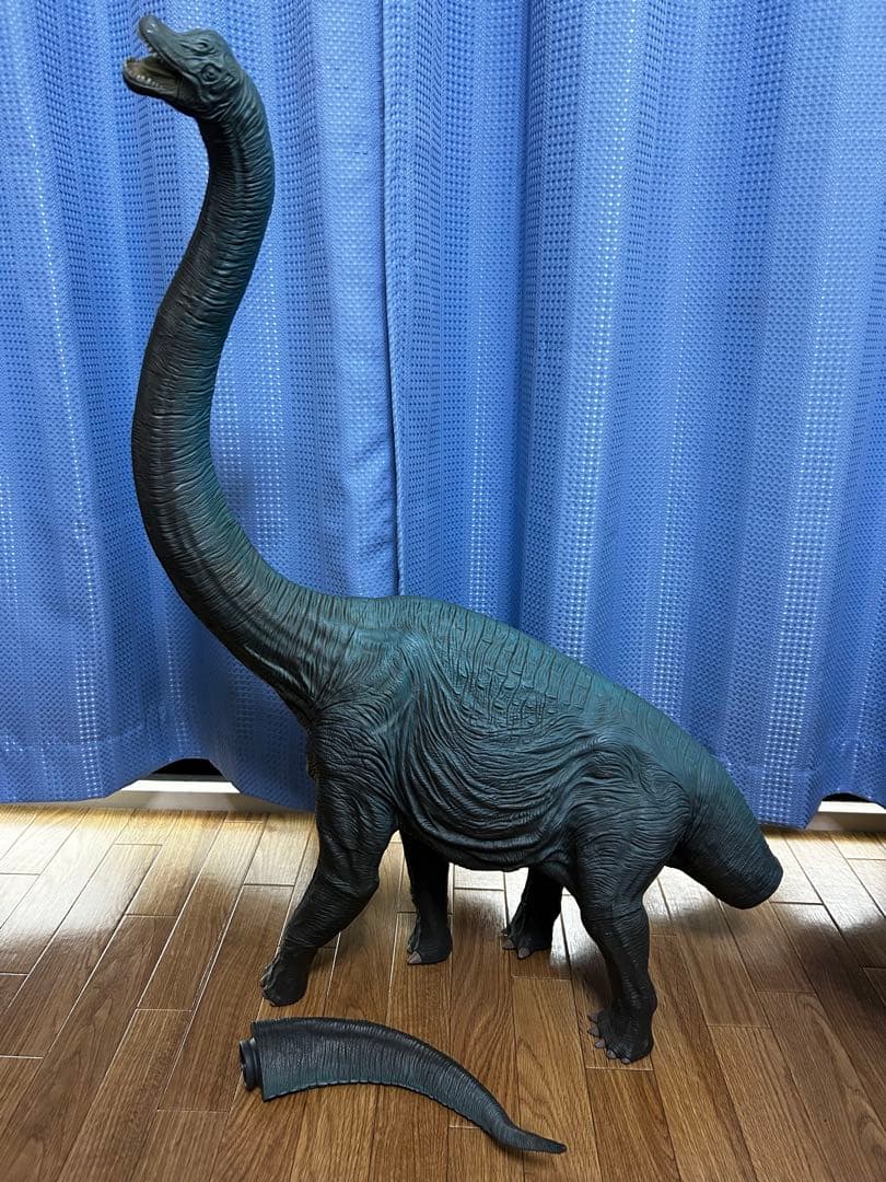 海洋堂1/20☆ブラキオサウルス/ソフビキット/完成品/村松しのぶ/レトロ/恐竜