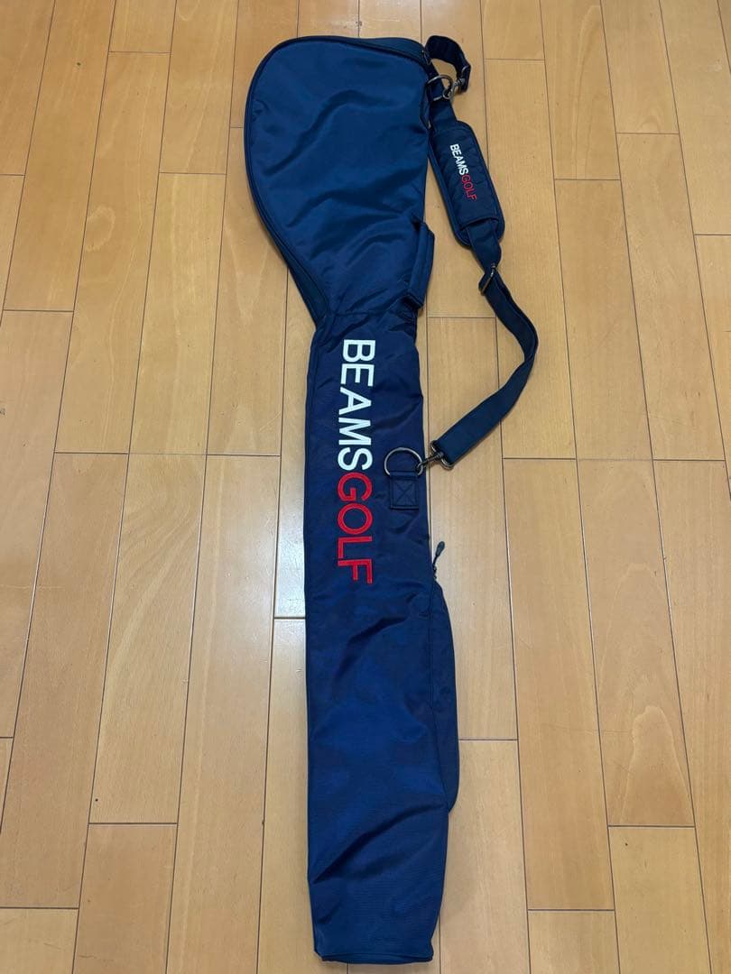 BEAMS GOLFクラブケース　ゴルフバッグ　 ネイビー ほぼ未使用