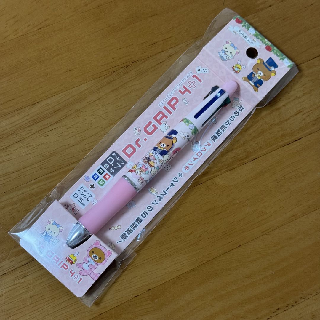新品 限定 パイロット ドクターグリップ 4+1 リラックマ 多機能ペン