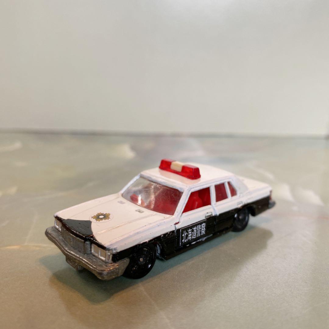 トミカNO.58トヨタクラウンパトロールカー4台(警視庁大阪北海道福岡) 日本製