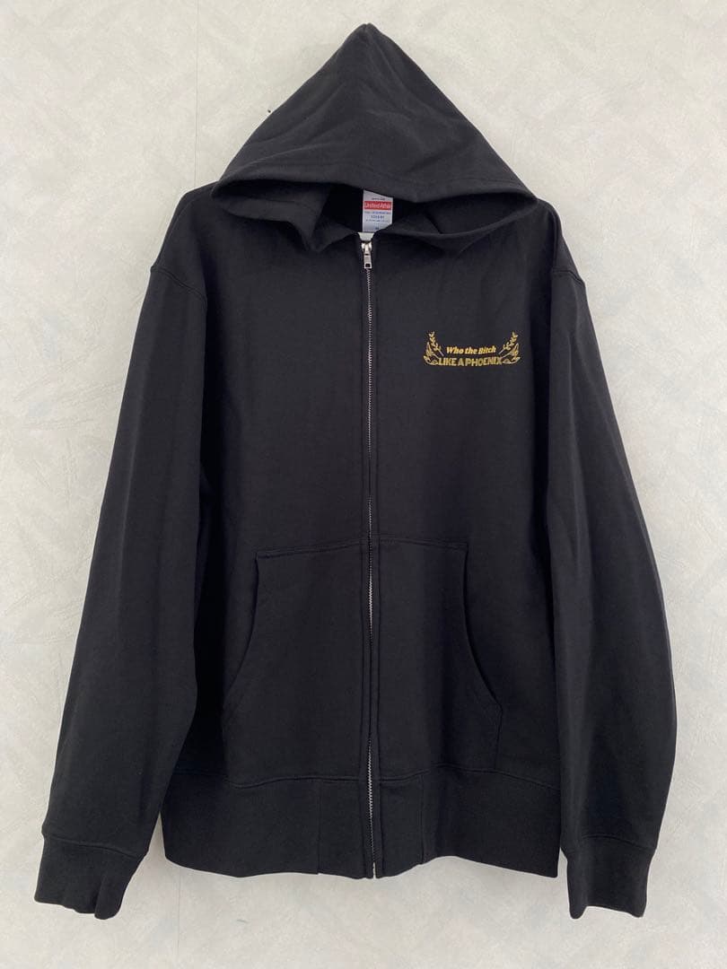 極美品 Who the Bitch LIKE A PHOENIX パーカー M