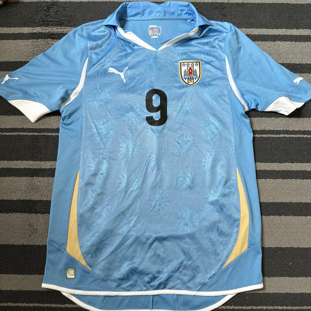 PUMA ウルグアイ スアレス 9 ユニフォーム　2010W杯仕様　Mサイズ