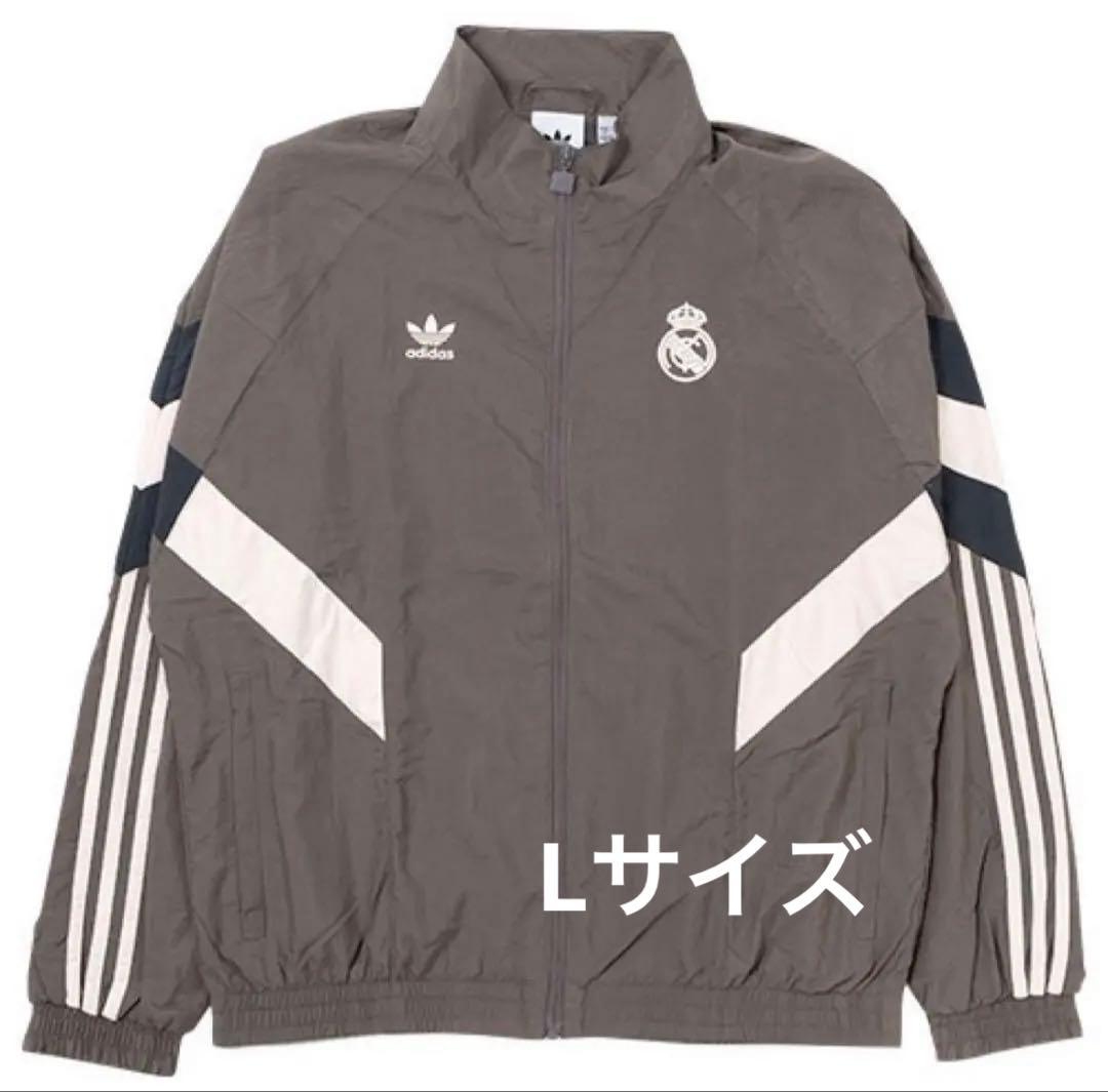 adidas レアル マドリード　トラックトップ　アンセムジャケット　Lサイズ