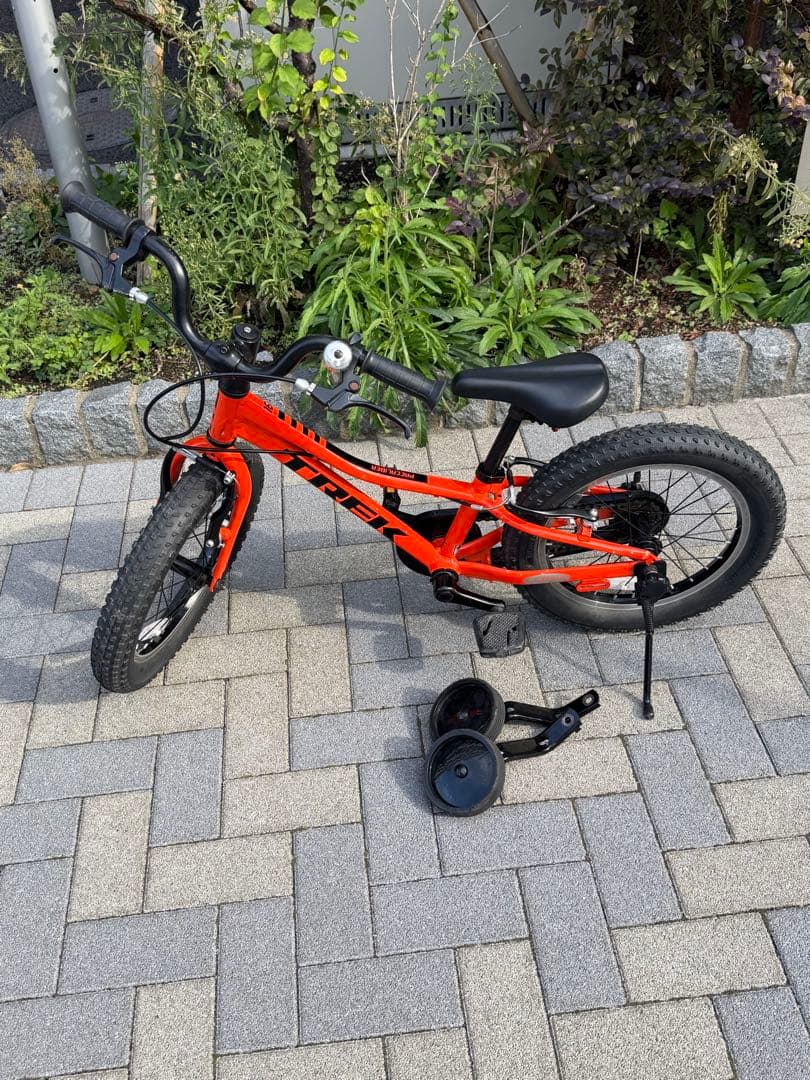 トレック　プレキャリバー 16インチ キッズバイク オレンジ 子供用自転車