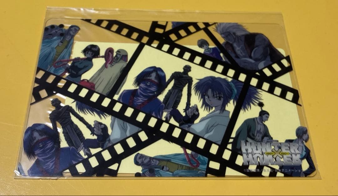 HUNTER × HUNTER 旅団 クリアポストカード　旧アニメ版