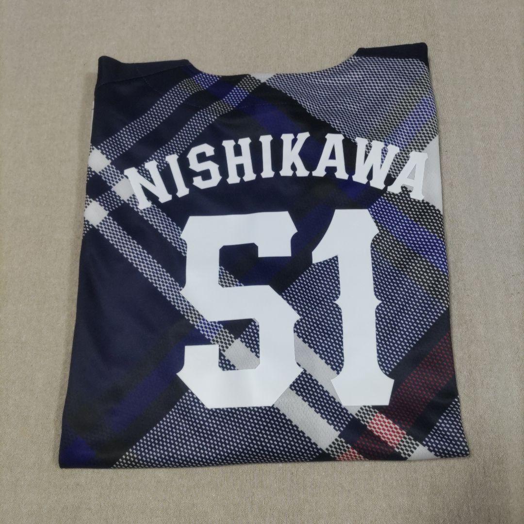西武ライオンズ.西川愛也.ユニフォーム(ニューヨーカー.Lサイズ).