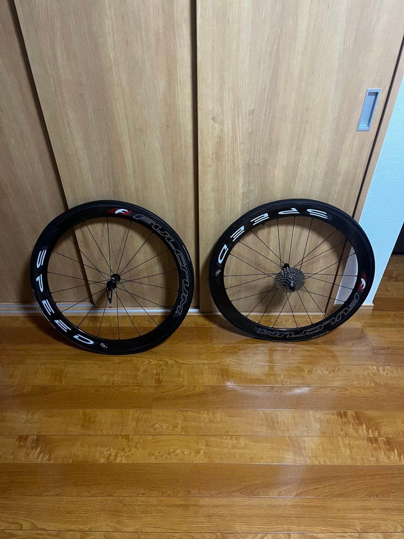 フルクラム(FULCRUM) SPEED 55T カーボンホイール　タイヤ付き