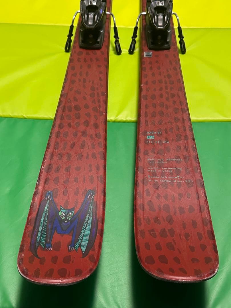 Völkl フォルクル　BASH 81 マーカー　フリースキー　ツインチップ
