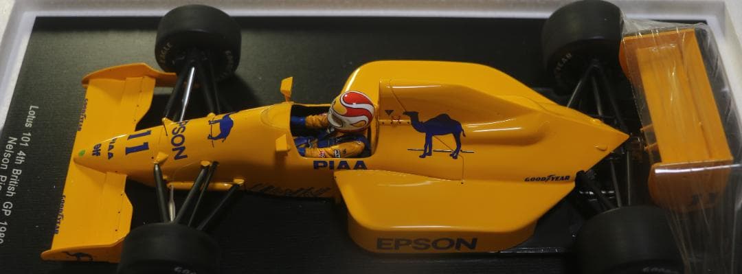 スパーク製　ロータス・ジャッド１０１　1／１８　１９８９イギリスGP　Ｎピケ仕様