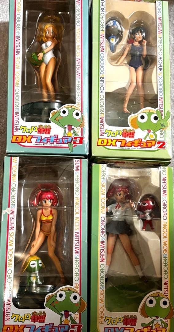 ケロロ軍曹　激レア　フィギュア　セット　小雪　モア　夏美