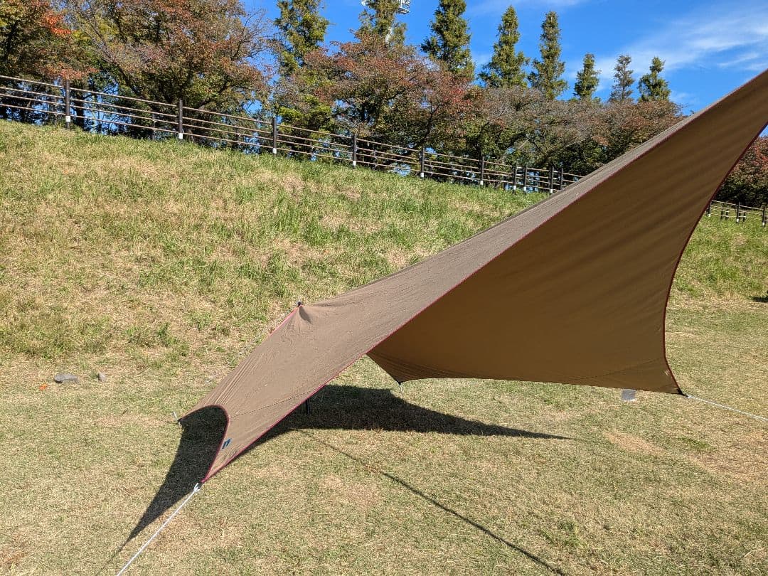 テンマクデザイン　ムササビウイング13ft　TC焚き火version