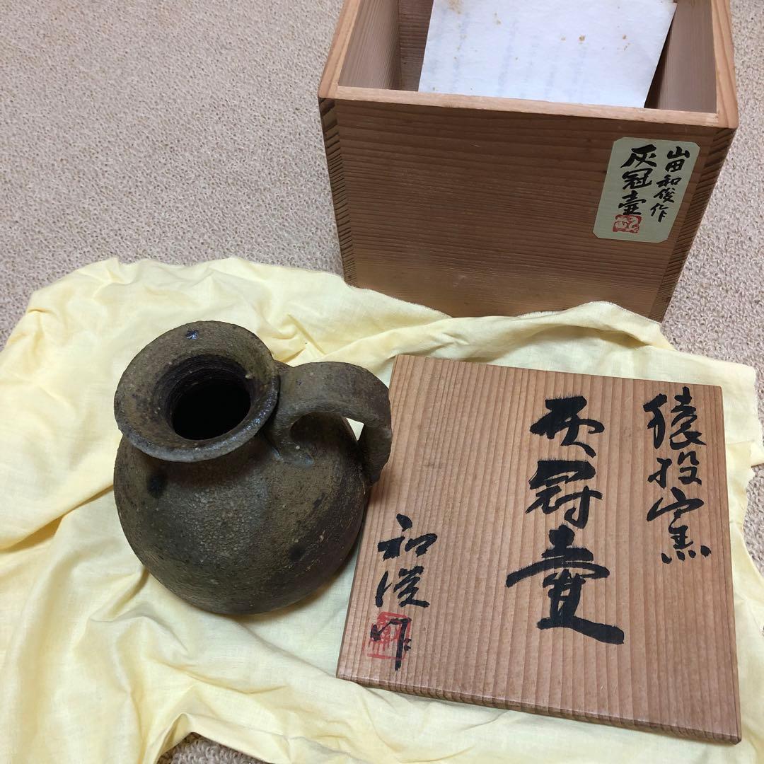 旧家蔵出　猿投窯 時代物　共箱　量目約614g