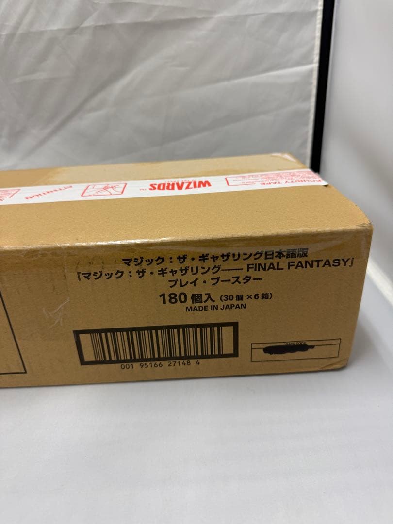 【未開封カートン】MTG×FF プレイブースターBOX 日本語版 6BOX入り