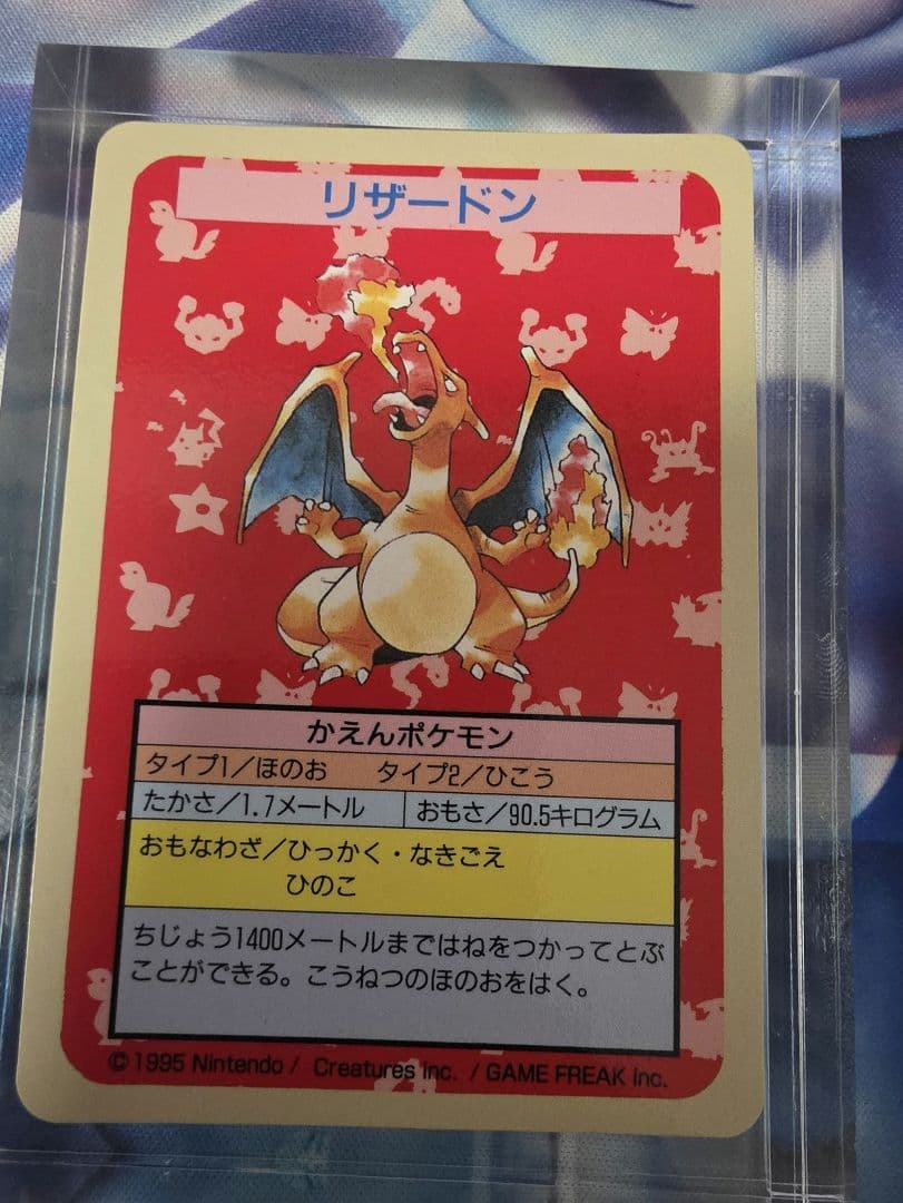 トップサン　ナンバー無し　リザードン　裏青