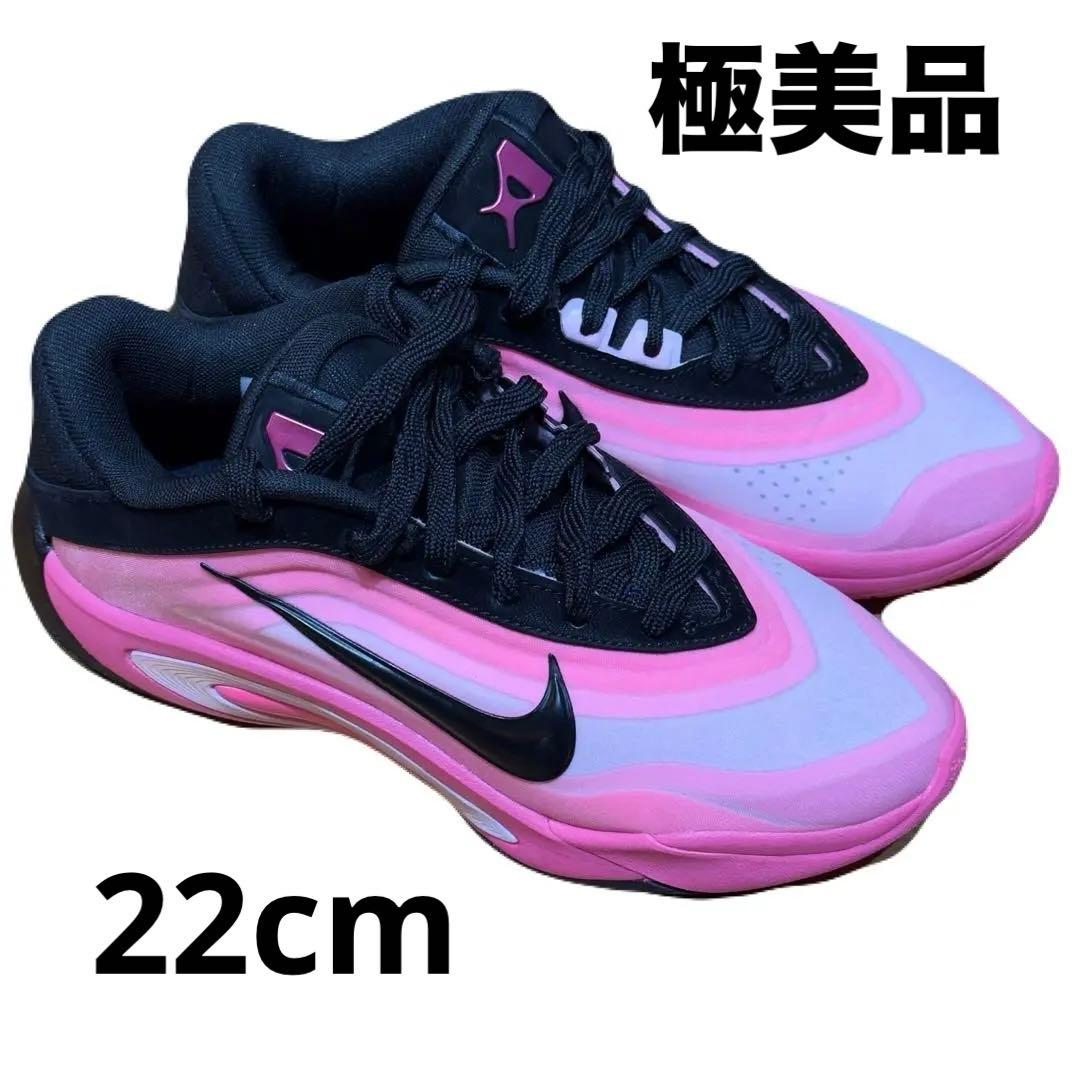 値下げ中超美品NIKE★A'One EPバスケットボールシューズピンク/ブラック