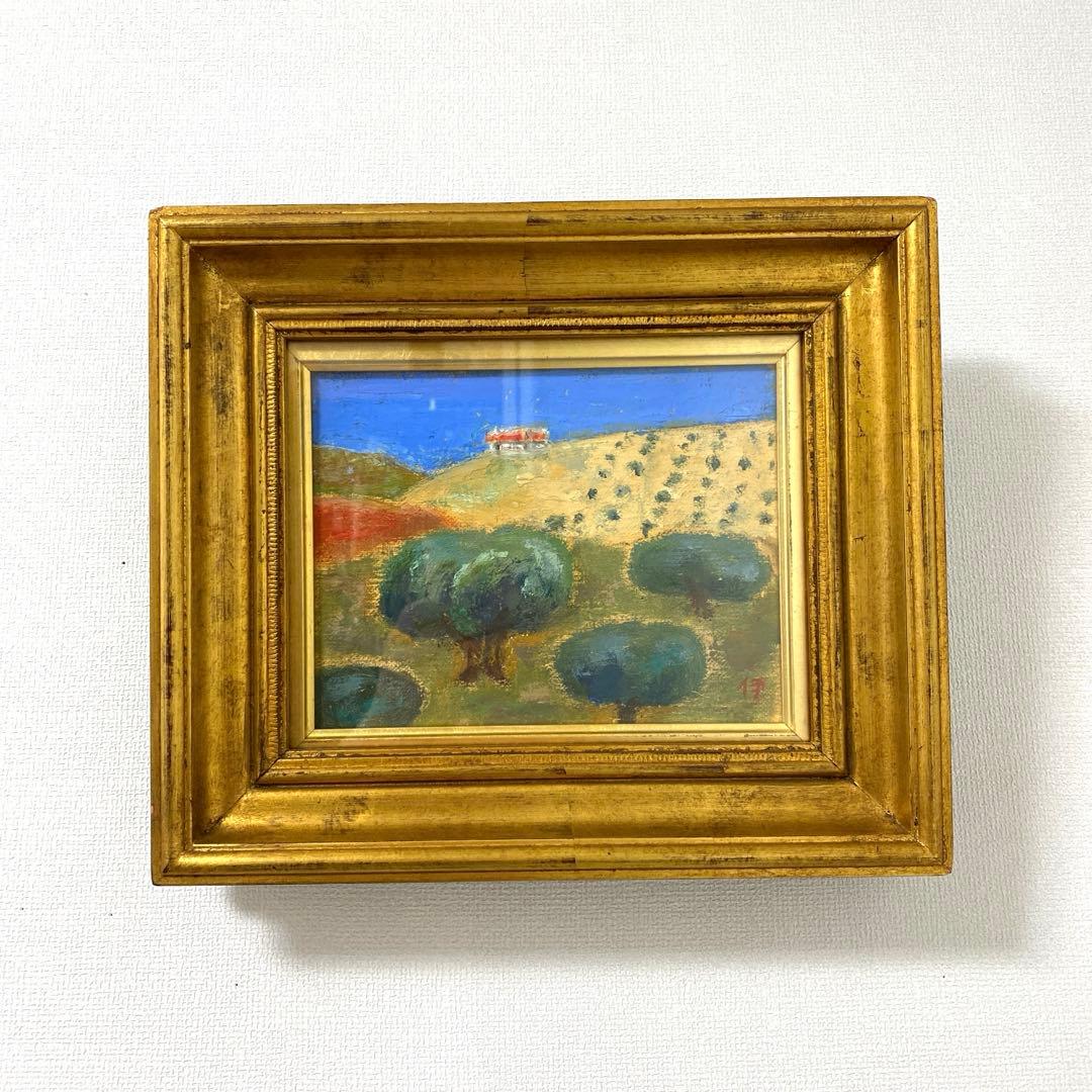油絵　風景画