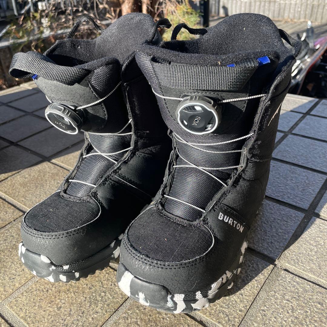 akooooo 専用Burton 子ども用スノーボードブーツ ブラック21センチ