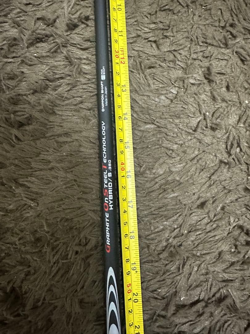 未使用品　日本シャフト モーダスゴースト 5U用 S 350 ピンスリーブ付き