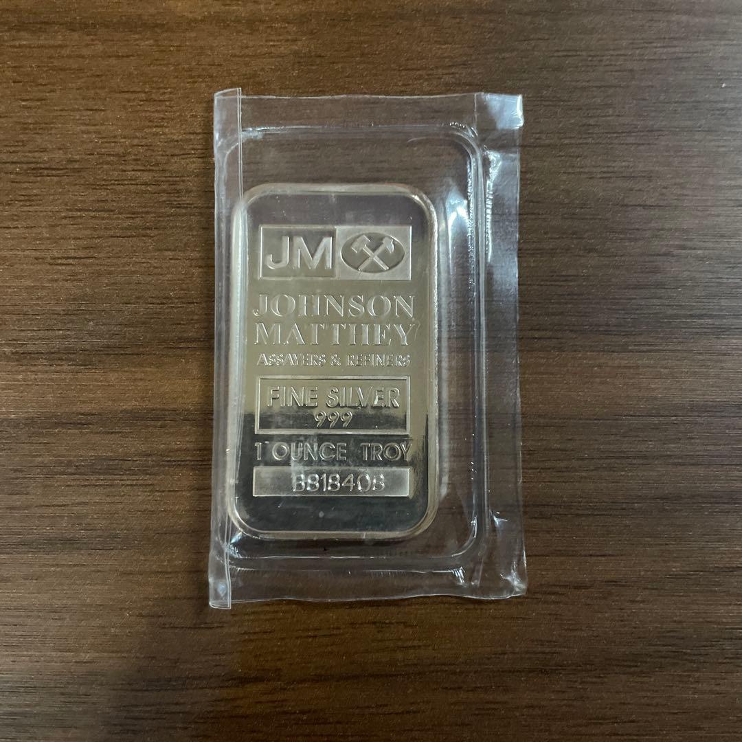 JOHNSON MATTHEY 1オンス ファインシルバー