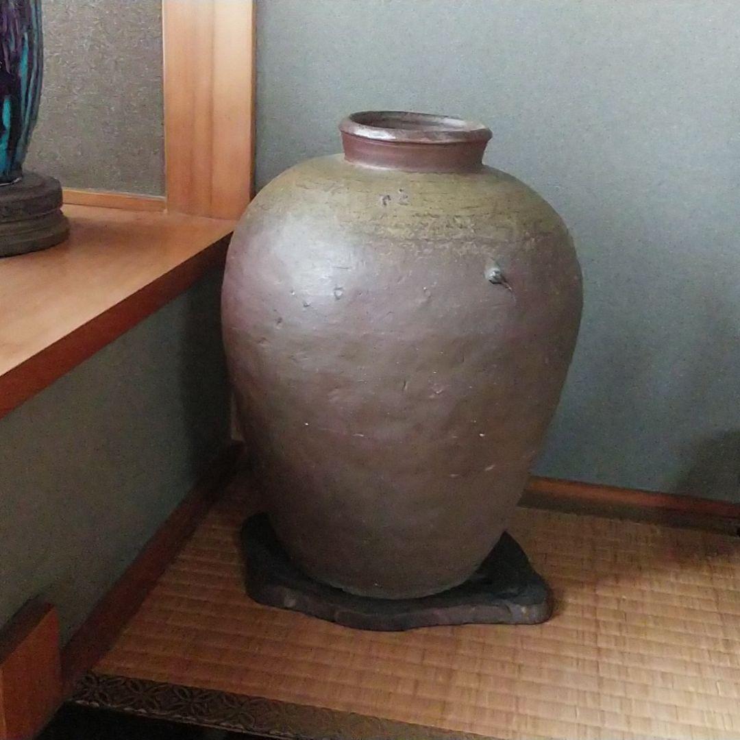 花瓶 備前焼