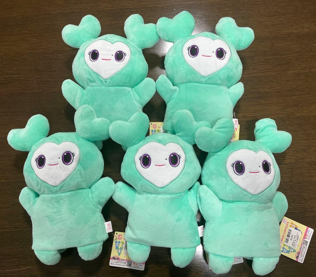 GiGO限定 TWICE LOVELYS ミナ ぬいぐるみパペット 7セット
