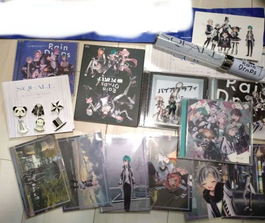 Rain Drops 三枝明那アクキー/直筆サイン入りグッズ/CDなど まとめ売