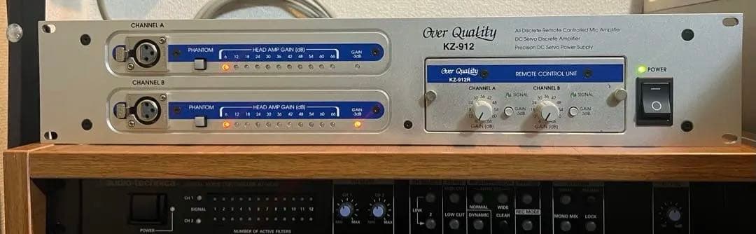 マイクプリアンプ『ADgear KZ912』 定価56万 (最強)