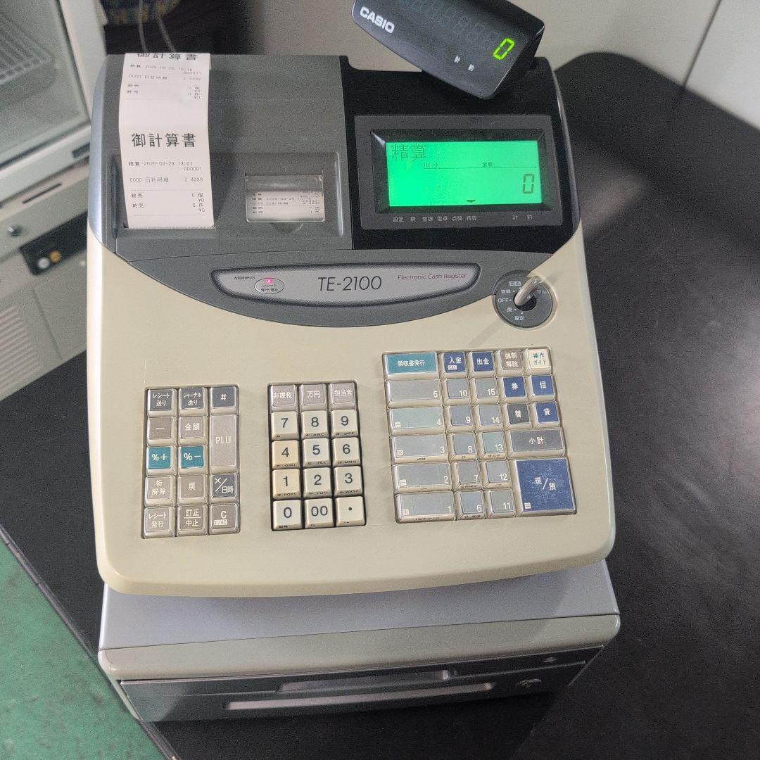CASIO TE-2100レジスター