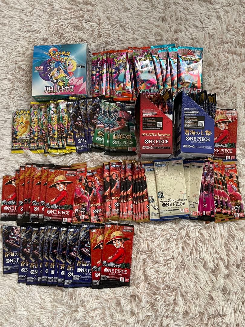 ポケモンカード・ワンピースカード　引退品