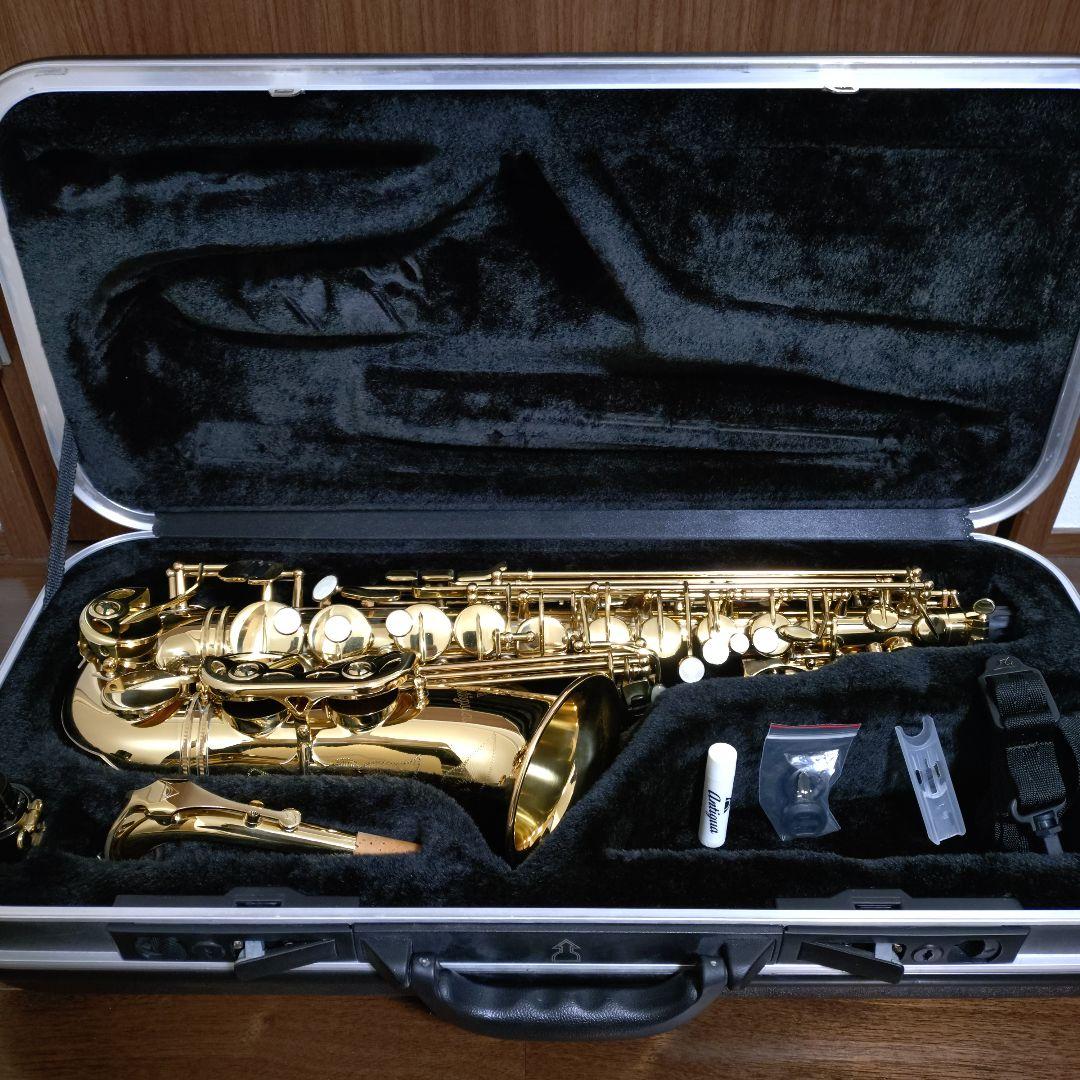 Antigua アルトサックス AS3228 マークⅡ ラッカー 管楽器 美品