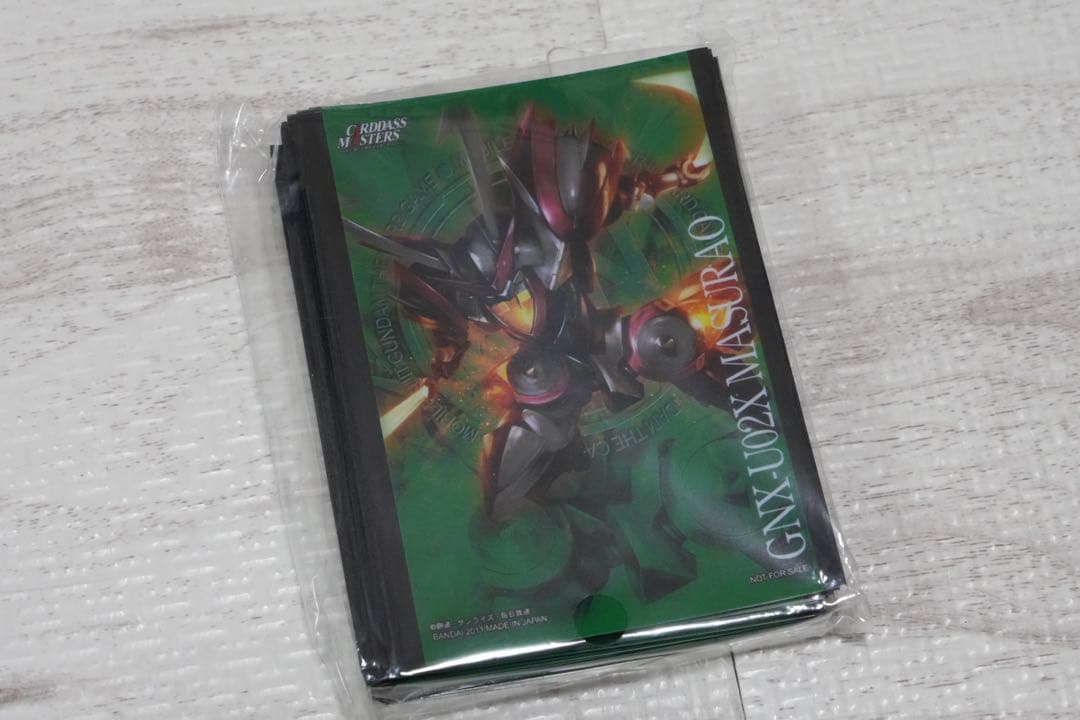 新品未開封　ガンダムウォー　GW　スリーブ大会優勝景品　スサノオ