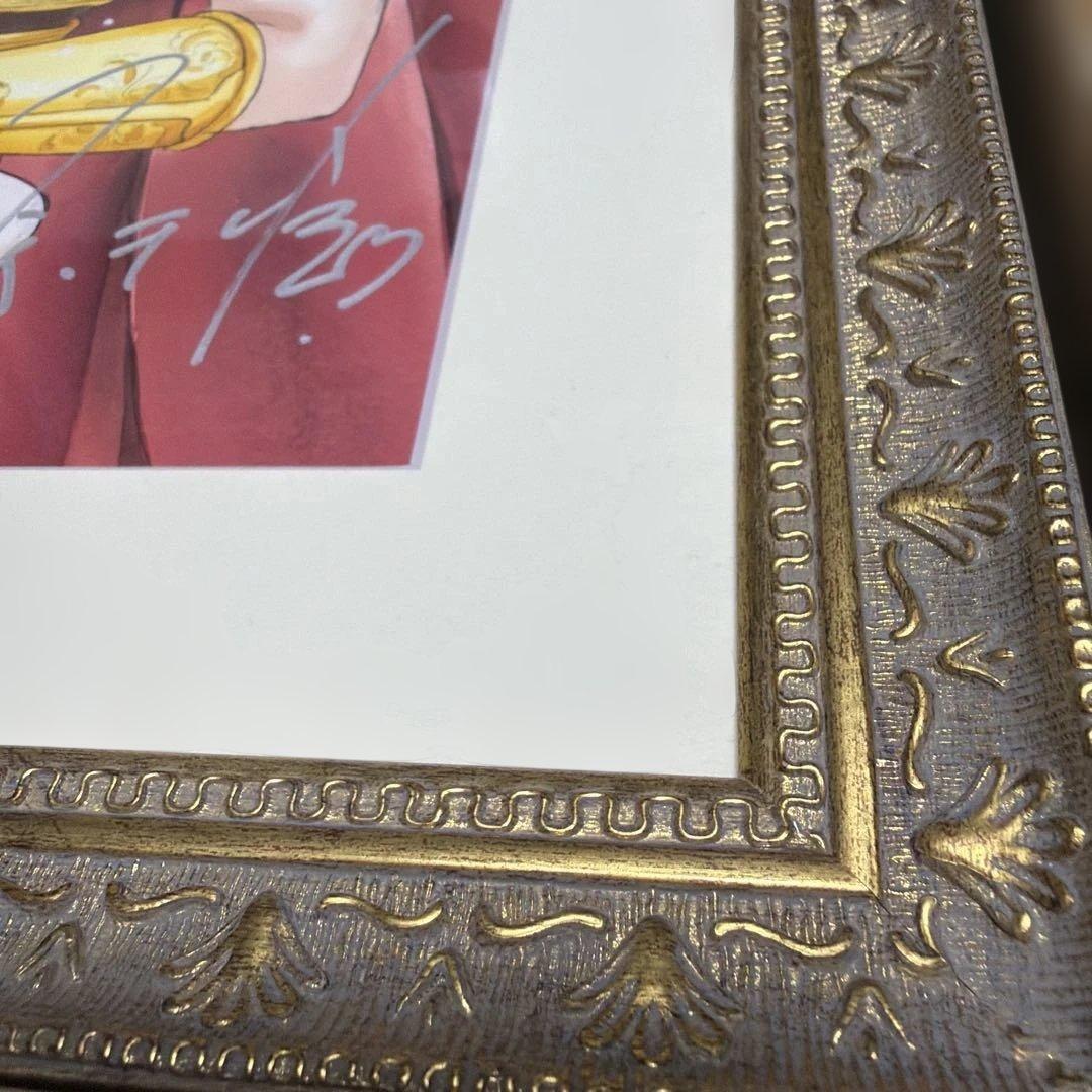 天は赤い河のほとり　ユーリ&カイル　篠原千絵　直筆サイン入り　複製原画　額入り