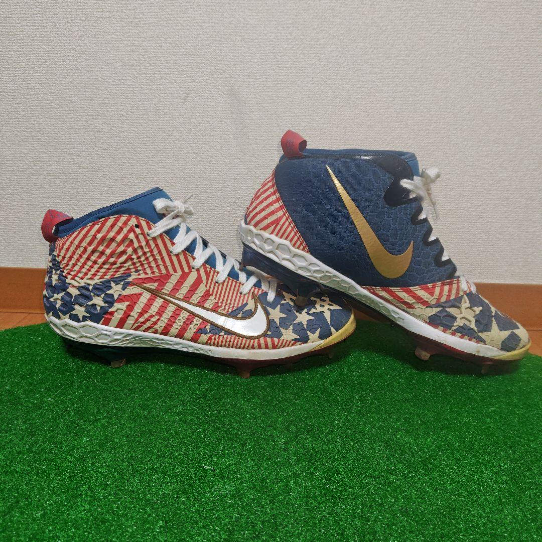 ナイキ フォースズームトラウト 5 USA 金具式スパイク 限定モデル