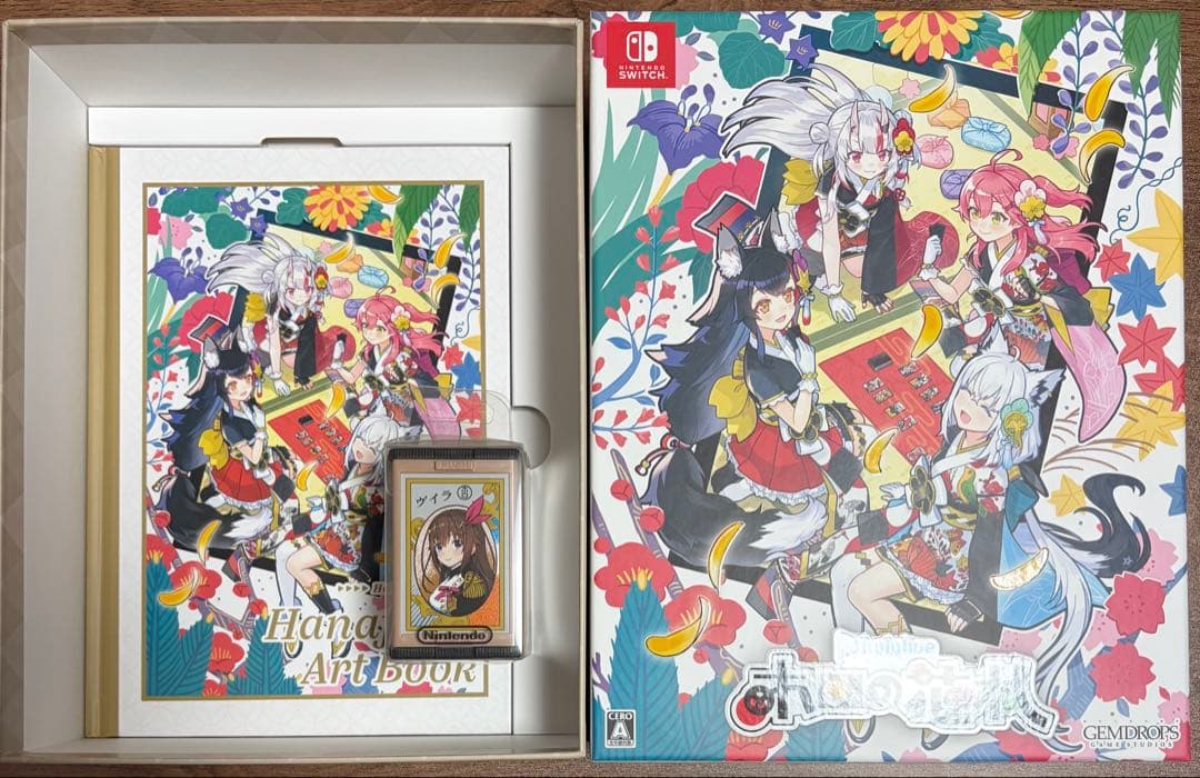 ホロライブ　ホロの花札　特装版　スペシャルボックス　花札アートブック　花札