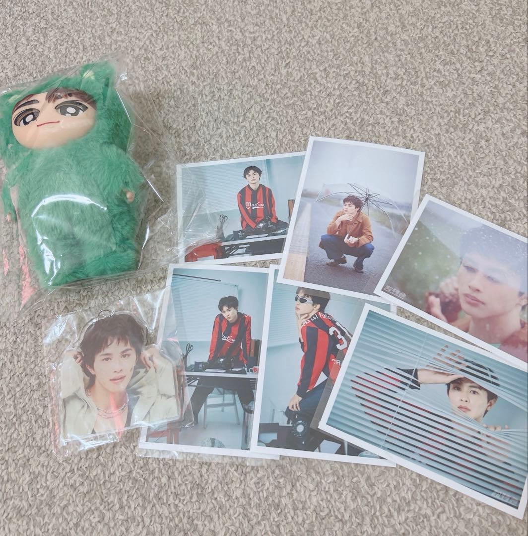 超特急 タクヤ 草川拓弥 たくねこちゃんまん 生写真5枚セットとビックアクキー付
